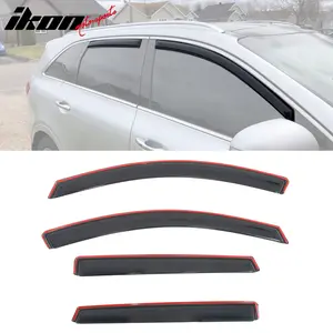 Window Visor Side Door Deflectors for Kia Sorento 2016-2020 In-channel 4PC