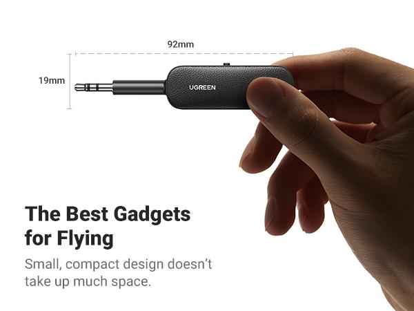 UGREEN Airplane Bluetooth Transmitter Receiver for 2 AirPods or BT Devices, Bluetooth Wireless Transmitter for Headphones, TV Car Home Stereo System, Bluetoothtransmitter, Auto, Automotive -TikTokShopBlackFriday ,TikTokShopHolidayHaul