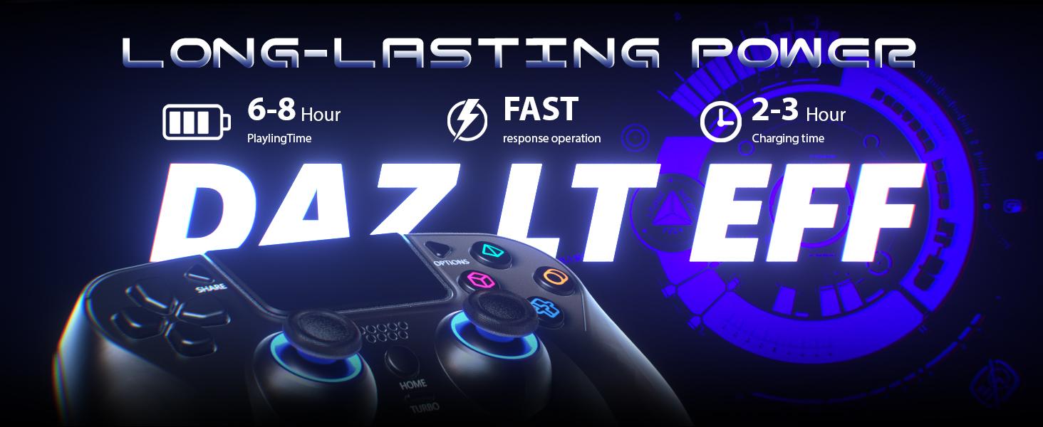 Wireless PS5/Pro Hall Plus Controller for PlayStation 5 & PC - Features 4 Macro Back Buttons, No-Drift Hall Effect Sticks, Linear Triggers, 6-Axis Gyro,  Touchpad, Dual Vibration, Turbo & Audio Jack