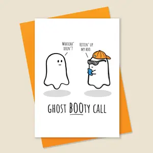 Halloween Card • Hitting' Up My Boo