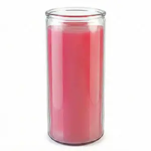 Pink 14-day jar candle
