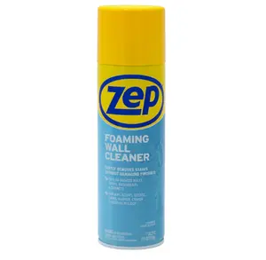 Zep ZUFWC18 Foaming Wall Cleaner, 18 oz, Clear