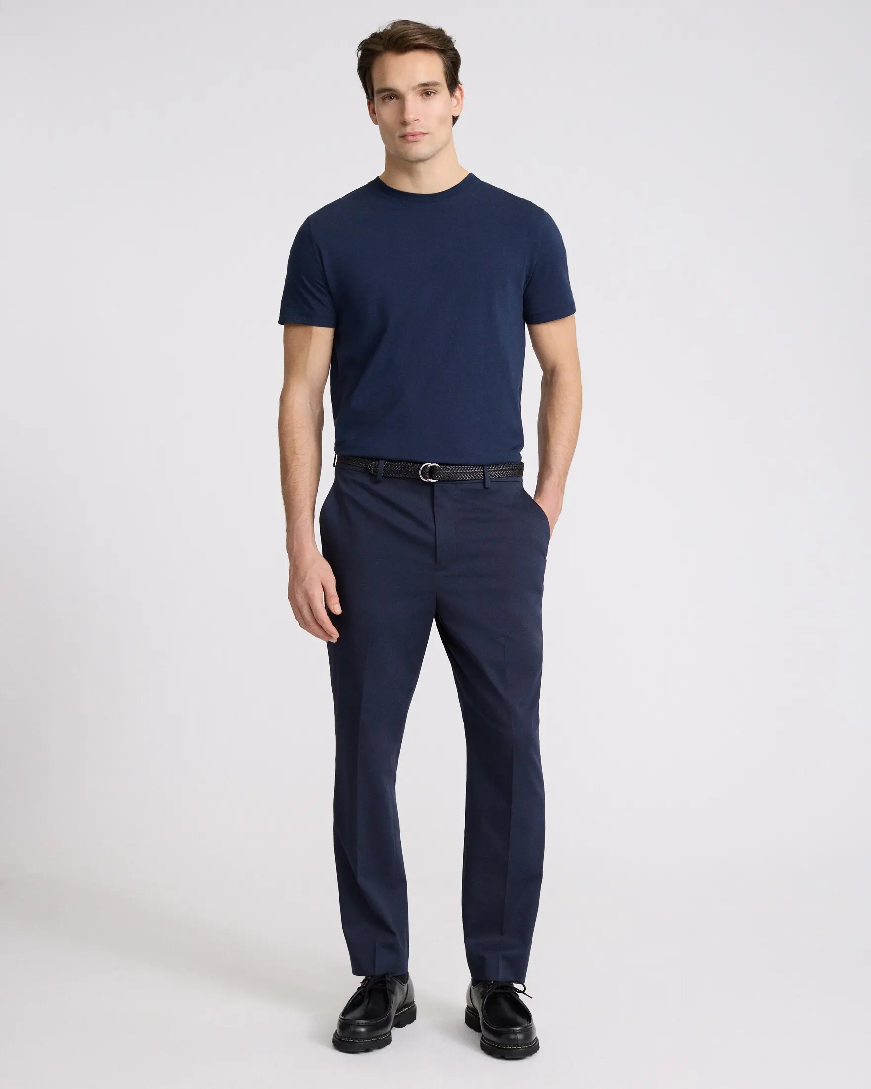 Express Perfect Pima Cotton Crew Neck T-Shirt