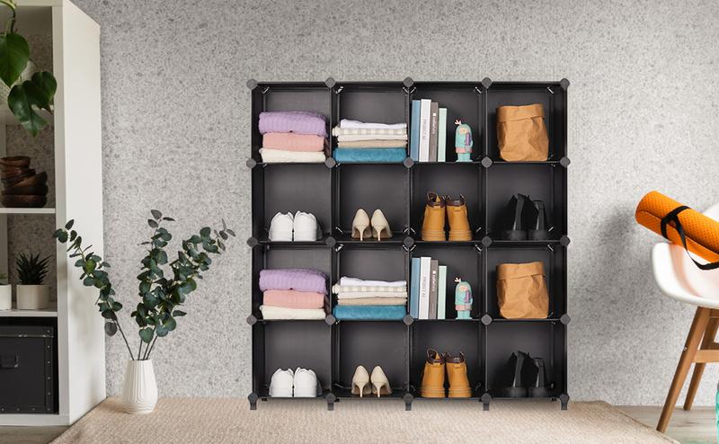 Kitexpert Shoe Storage Boxes(12 Pack), Easy-to-Install Sneaker Container, Stackable Shoe Rack, DIY Shoe Container, Sneaker Head