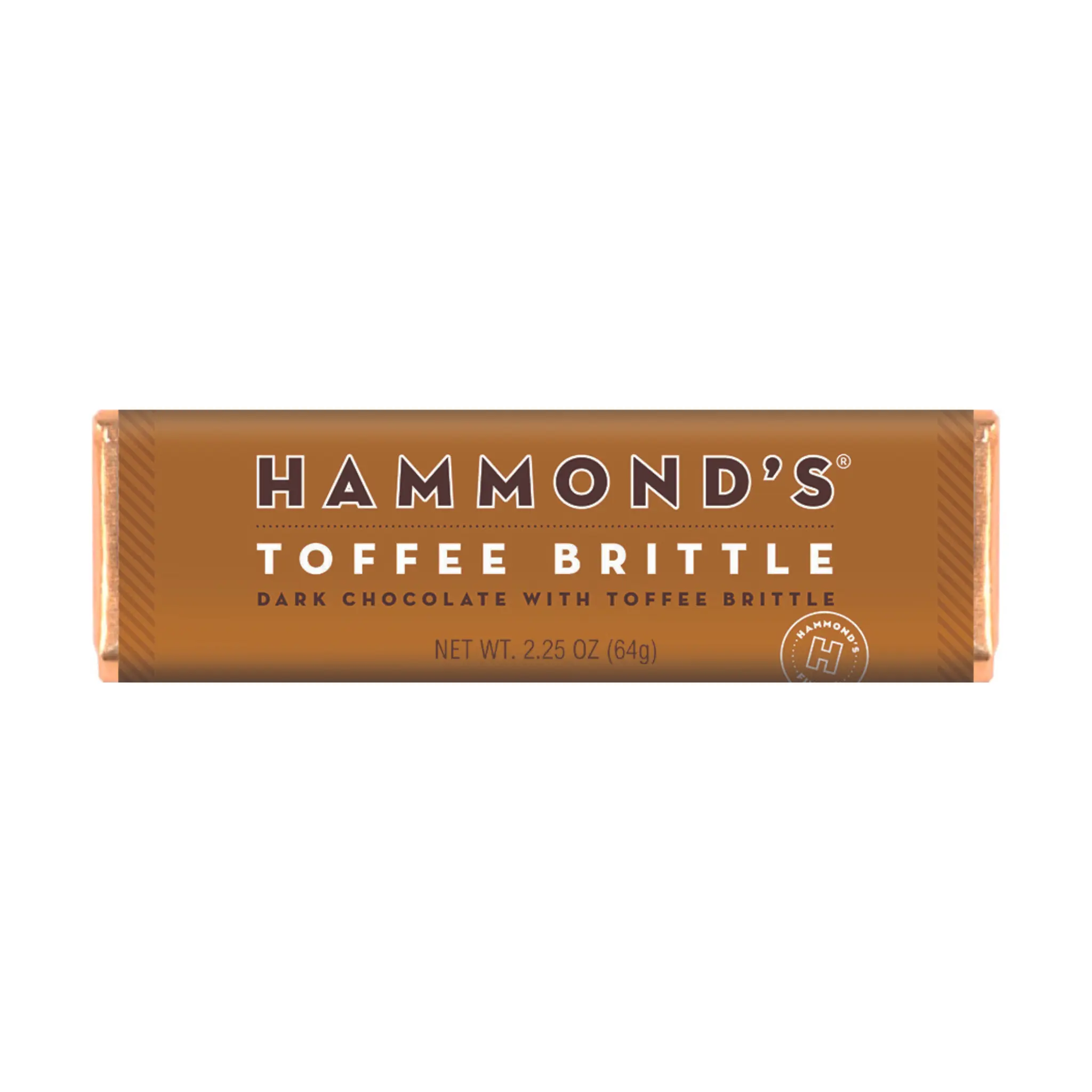 Toffee Brittle Dark Chocolate Gourmet Bars Snack Dessert