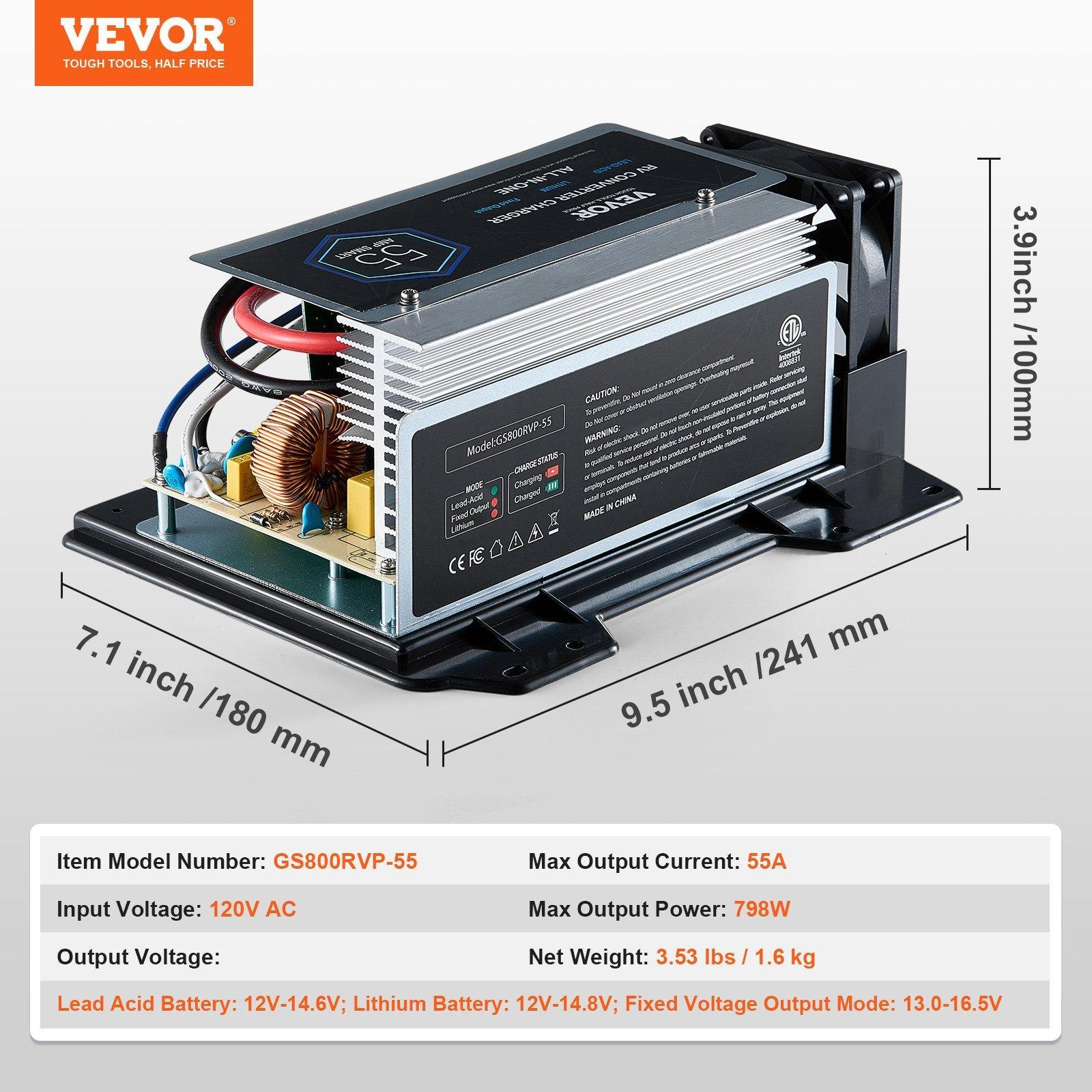 VEVOR Diesel Air Heater All-in-one 12V 8KW Bluetooth App LCD for Car RV Indoors furnace warmer