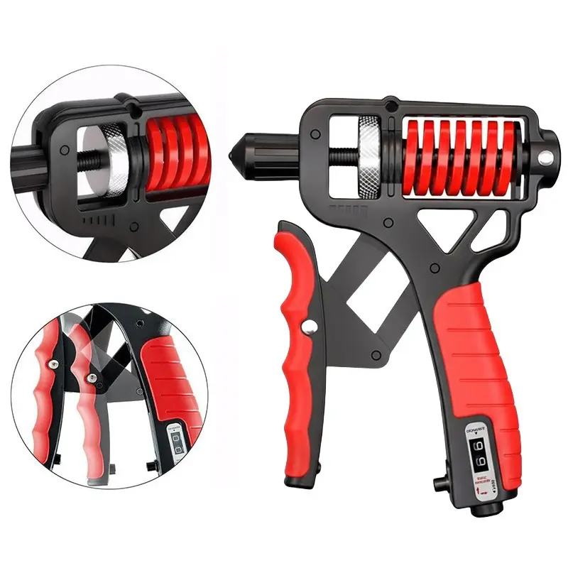 Adjustable Grip Strength Trainer, Professional Finger Arm Grip Training Equipment, Home Office Hand Forearm Power Workout Gear, Hand Grip Strengthener