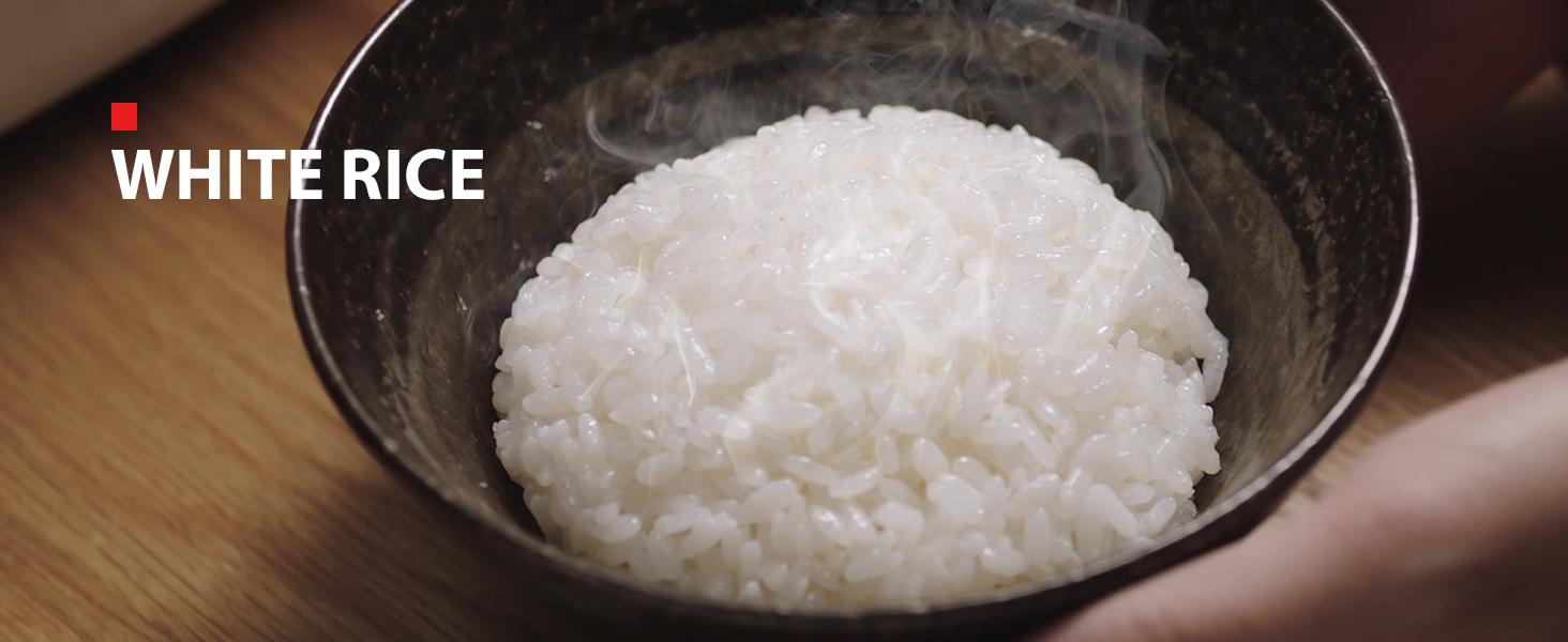 Toshiba Mini Rice Cooker, 3 Cups Uncooked Small Rice Cooker, Steamer & Warmer with Fuzzy Logic & One-Touch Cooking, 24h Delay Timer Auto Keep Warm