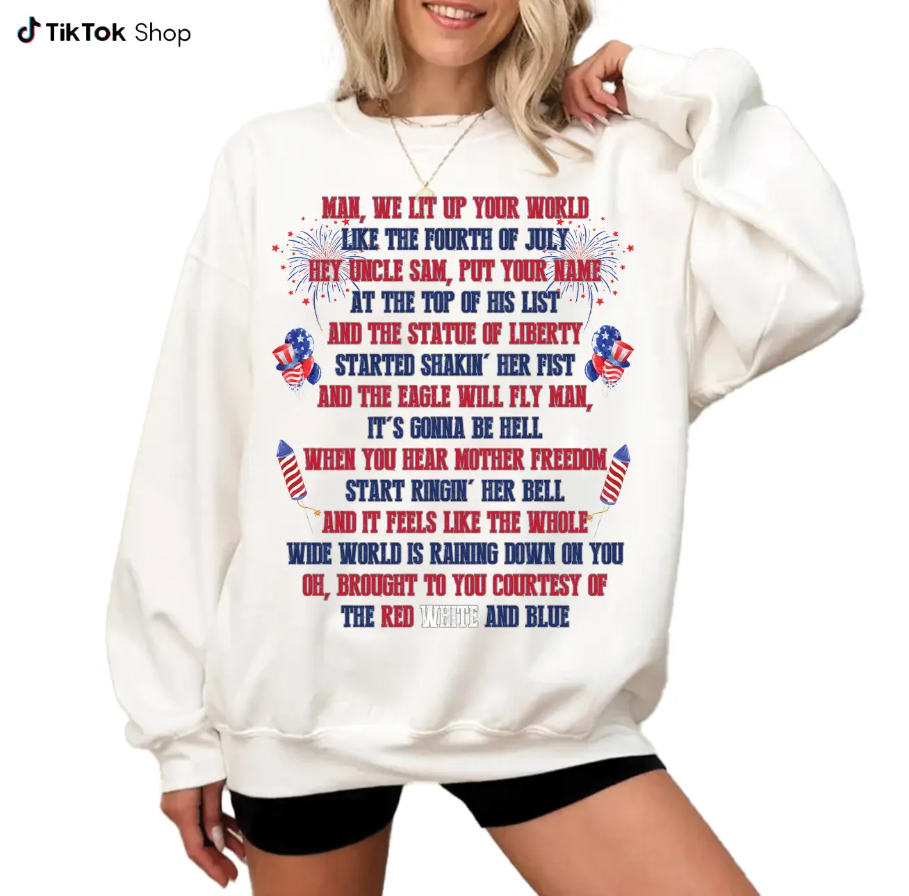 Toby Keiith Courtesy of the Red Lyrics T-Shirt, Red White and Blue Shirt, 4th Of July Tee, Toby Keith TShirt