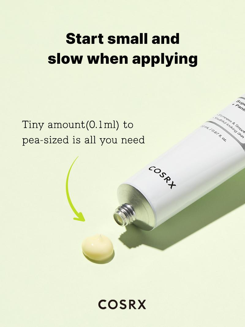 [COSRX Official] The Retinol 0.1 Cream (20ml) | BEGINNER-FRIENDLY RETINOL FOR IRRITANT-FREE WRINKLE CARE,   EYE WRINKLES