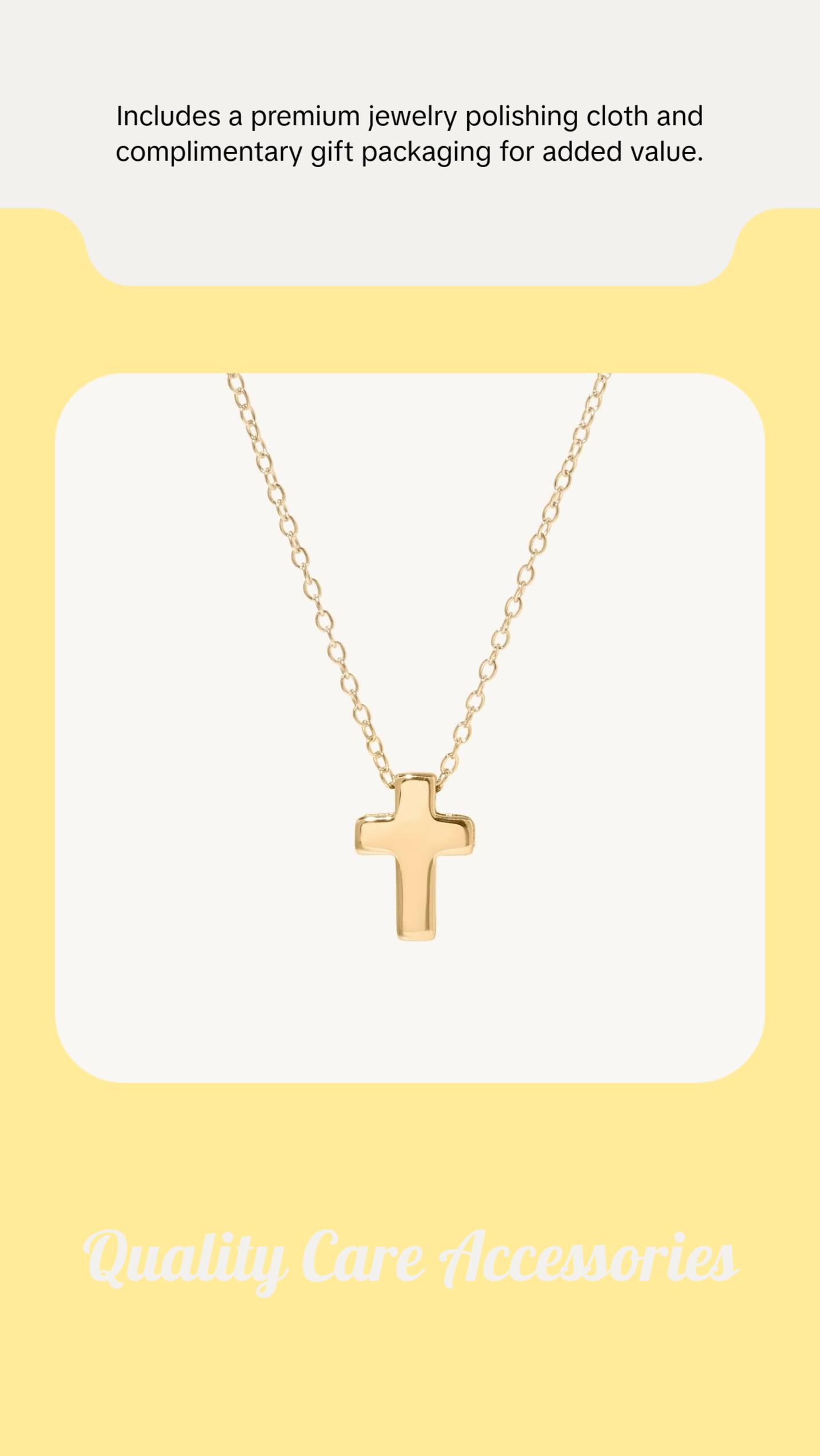 Leona Cross Necklace