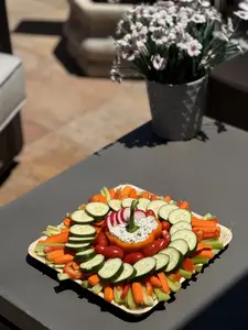 Vegetable Crudités Platters