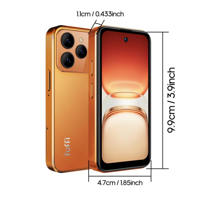 FUFFI Mini Smartphone Smart Phone 3.75-inch HD Screen Quad-core Processor 2GB + 16GB Memory 3G Network Dual SIM Dual Standby 1500mAh Battery Metal Integrated Frame 2MP Pixel Compact Stylish Android Phone