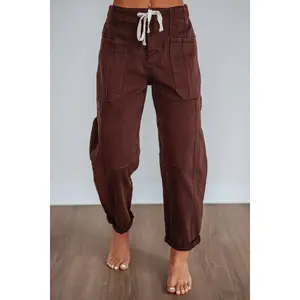 Kodi Risen Cargo Jeans - Chocolate