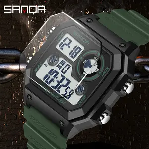 Retro Square Digital Sport Watch | Waterproof, Trendy Design | Iconic Active Wristwear oval quartz outdoorfun