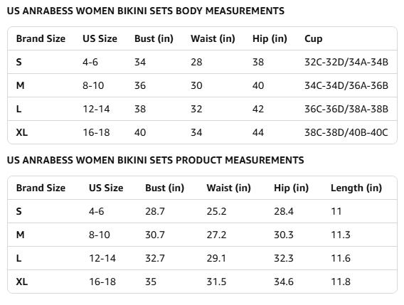 ANRABESS Bikini Sets for Women V Neck Knot Front Two Piece Swimsuits Bathing Suit 2026 Summer Beach Sexy Swimwear SpringStatements