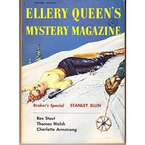 USED-Ellery Queen's Mystery Magazine January 1956 by Ellery Queen (Paperback)