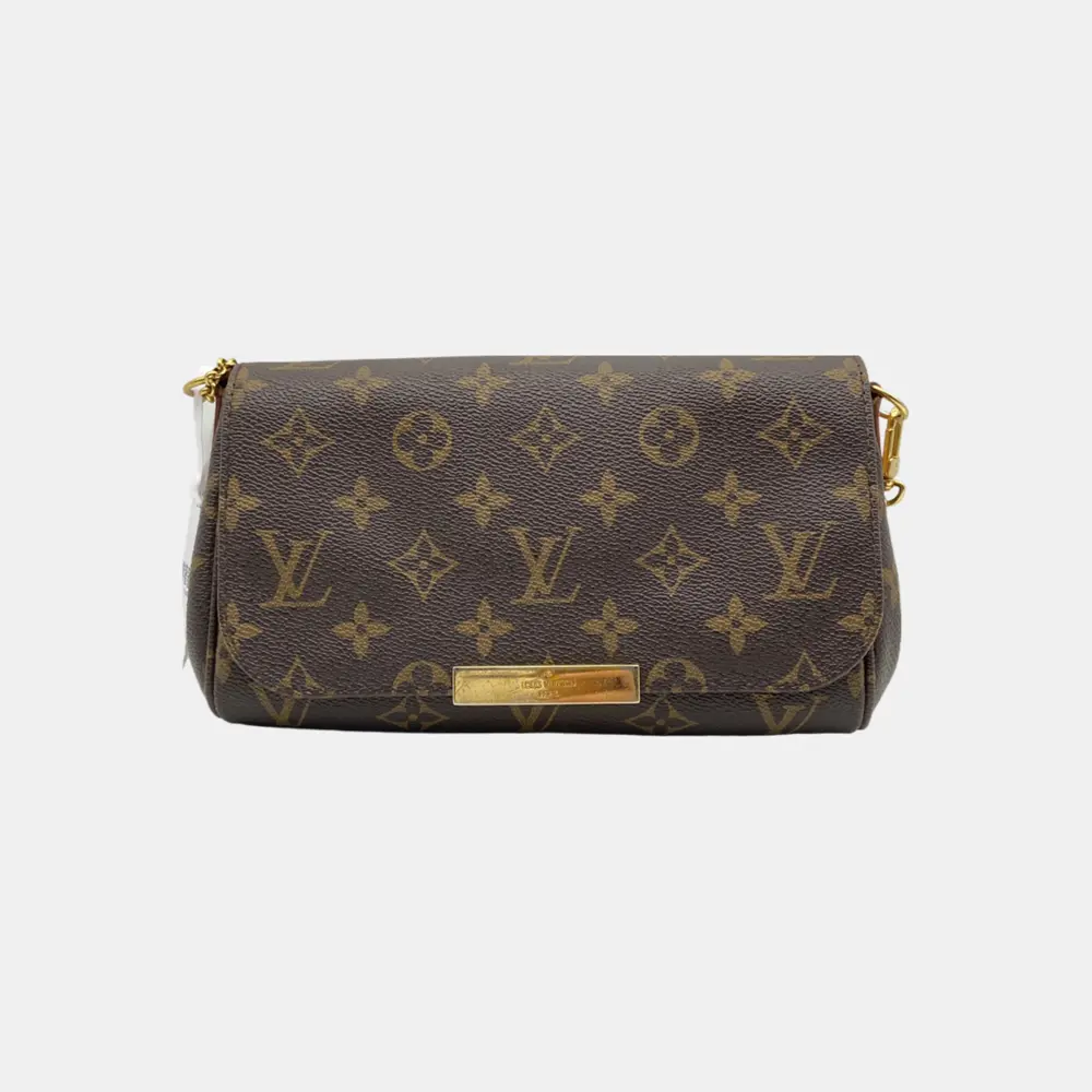 Pre-owned Louis Vuitton Monogram Clutches & Wristlets Favorite MM Canvas Shoulder Bag