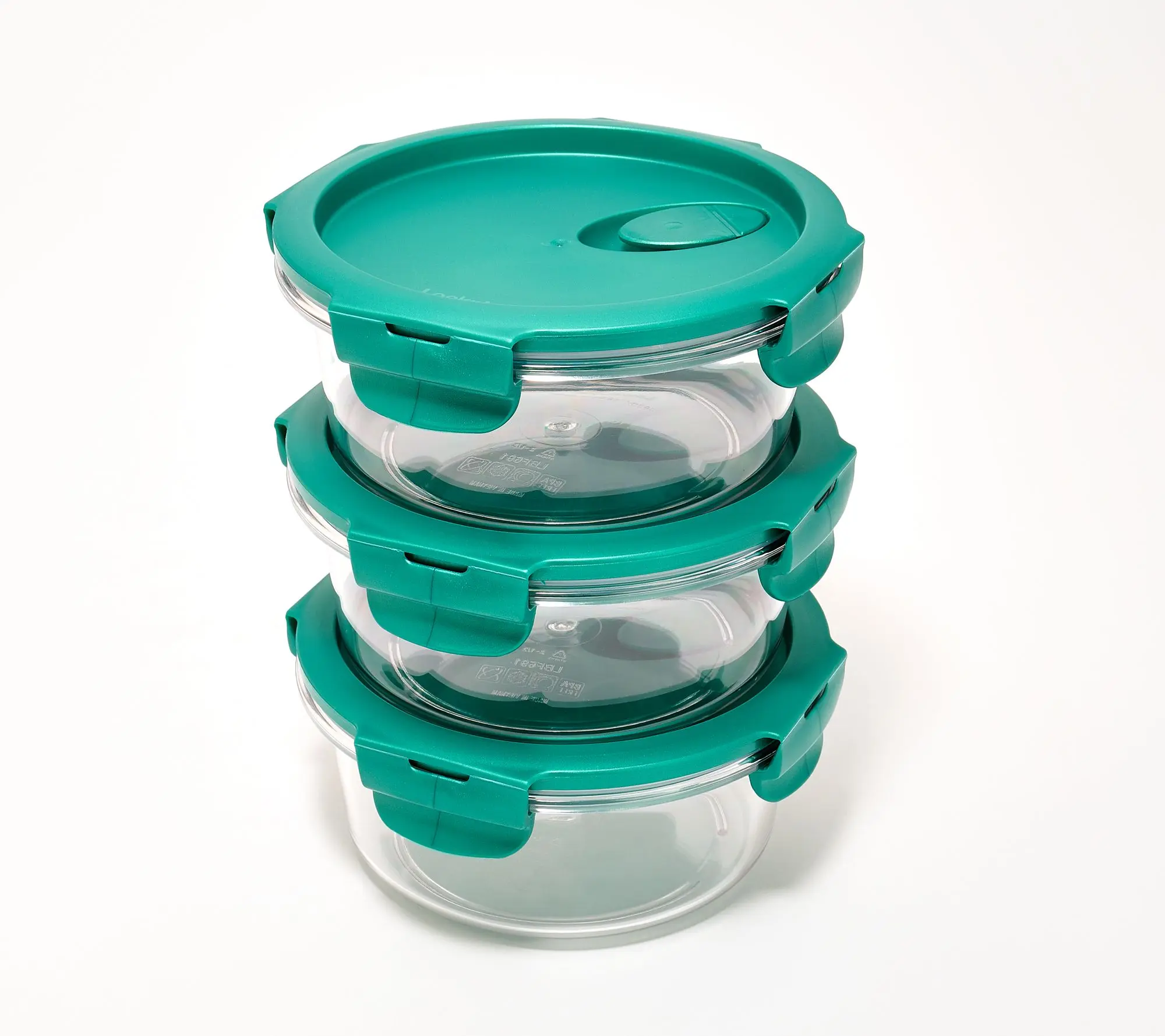 LocknLock Set of 3 Tritan Bowls w/ Vented Lids