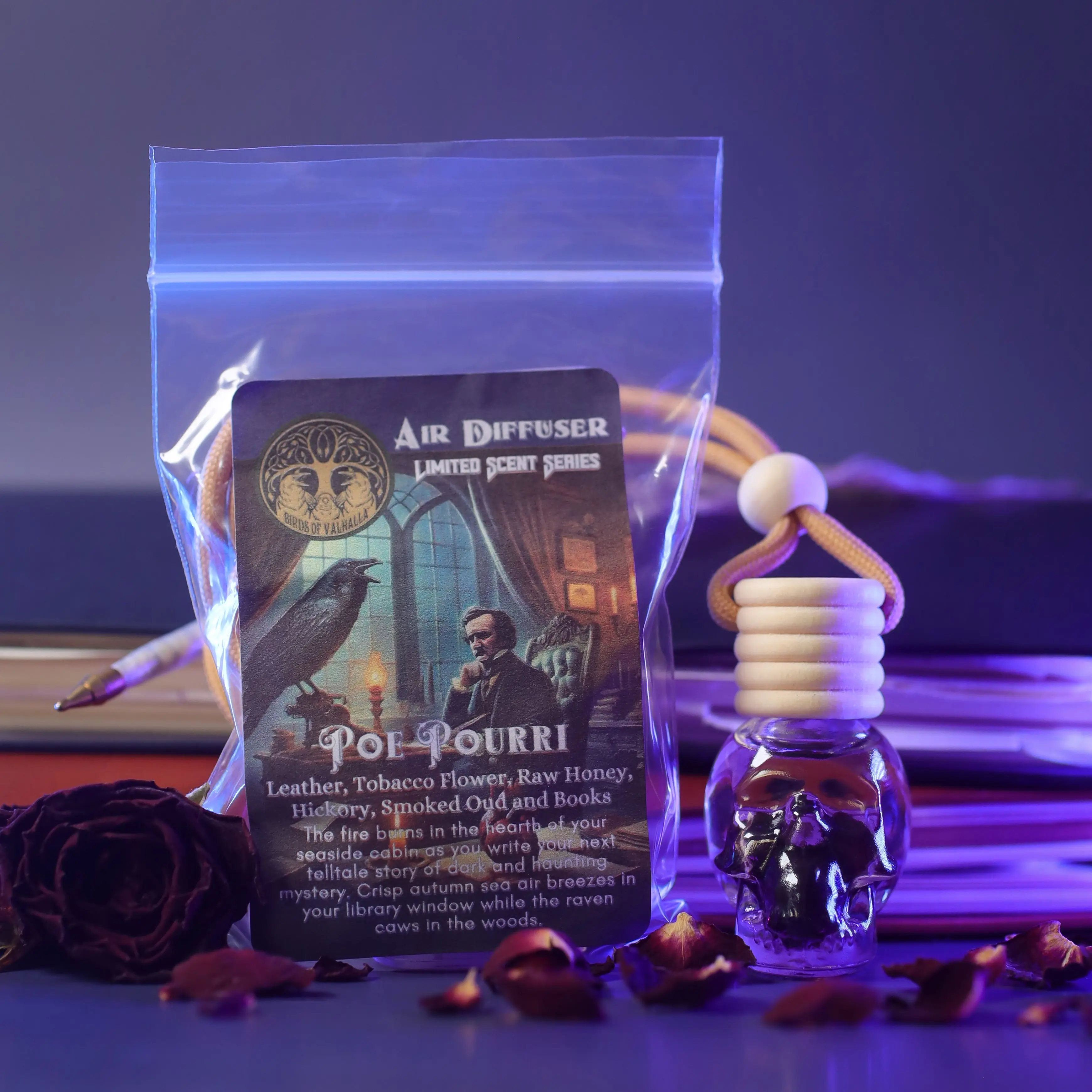 Poe-Pourri tabacco leather hickory