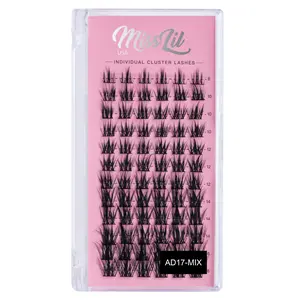 DIY Individual Cluster Lashes AD-17 Small MIX
