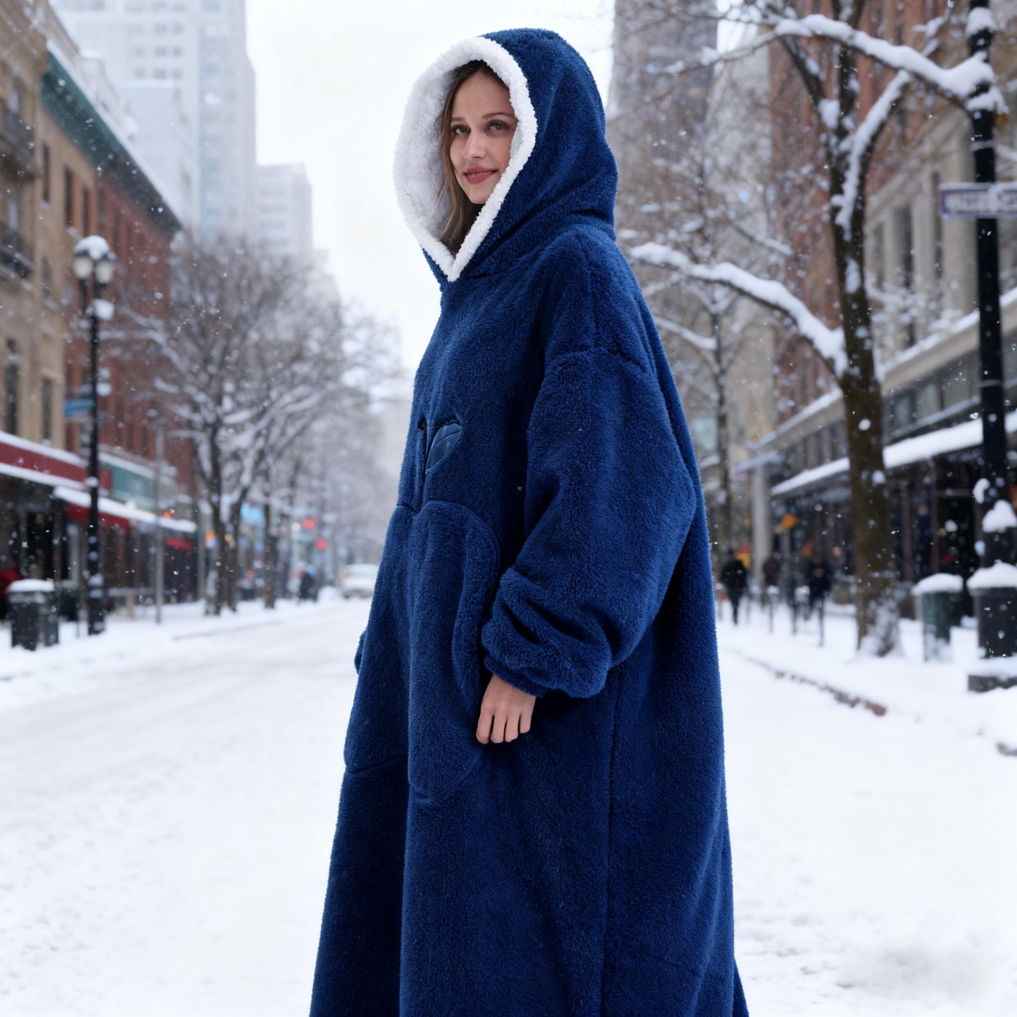 Solid Color Apple-Patterned Warm Winter Coat Long Length Long Sleeve for Cold Days dressing gown eeyore onesie Solid Color Apple-Patterned Warm Winter Coat Long Length Long Sleeve for Cold Days dressing gown eeyore onesie