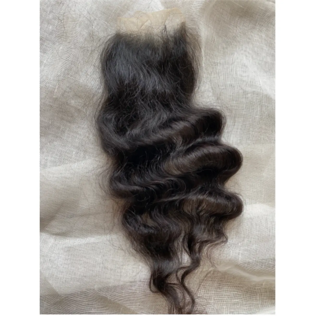 Raw Curly Indian 5x5 Closure Raw Curly Indian 5x5 Closure