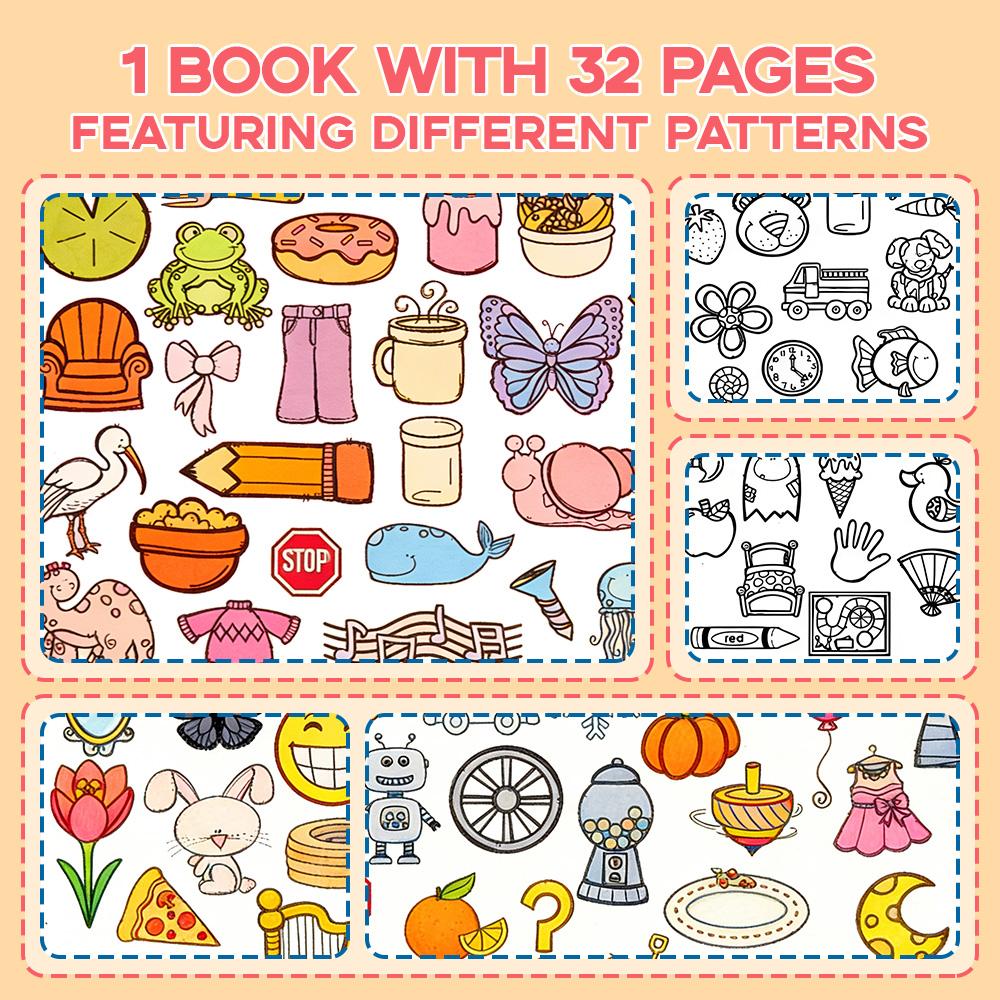 Toddler Coloring Book 32 Pages