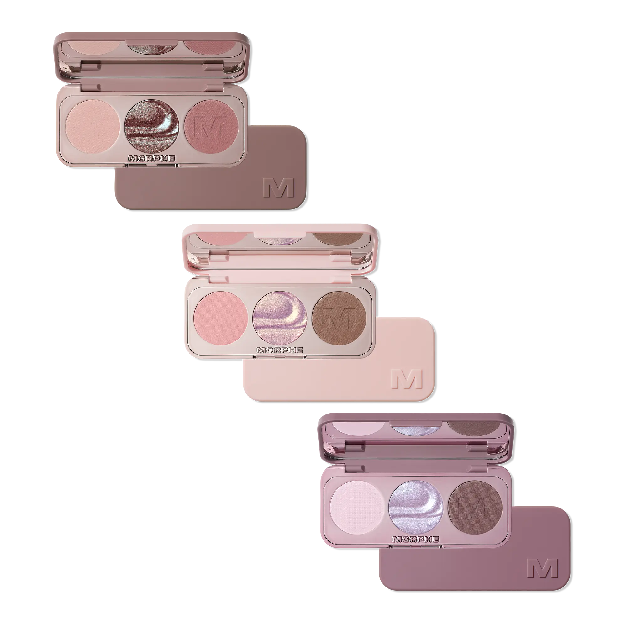 Morphe Chromaplus Eyeshadow Trio - 3 Pc Bundle