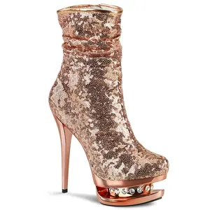 Women's Platform Boot, Stylish Women's Footwear, Blondie-R-1009 Shoe