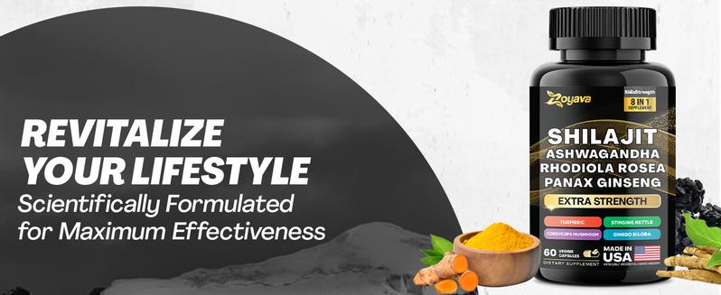 Zoyava Ultimate Wellness Trio: Sea Moss, Collagen, & Shilajit - Multivitamin All-in-1 Dietary Supplements - Made in USA - Highly Potent Ingredients for Fitness & Healthcare