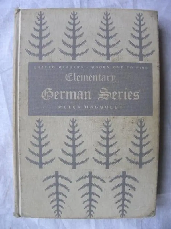 USED Book - Elementary German Series (Graded Readers ~ Books One to Five) by Peter Hagboldt (Hardcover)