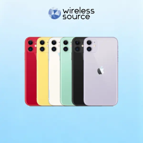Refurbished iPhone 11(Unlocked)-Acceptable Condition with 1 Year Warranty A2111