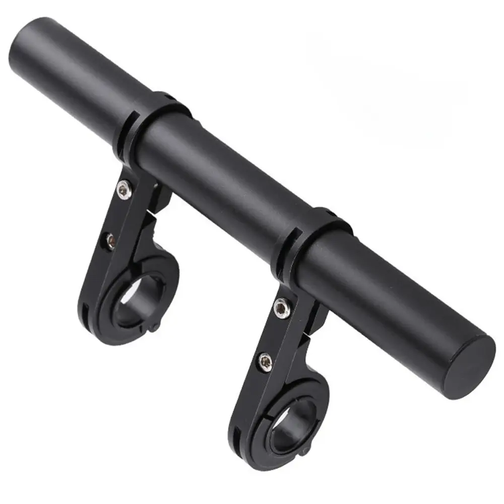 Alloy Bicycle Handlebar Extender Tube Bracket - Bolted, 10/20/30cm Sizes, 25.4/31.8mm Dia, 31.8mm Compatible, Easy-to-Mount Accessory for Bikes, Mountain Bikes, Headlight Racks, Sound Boxes, Speedometer Mount, Mount Speedometer, Neat Handlebar