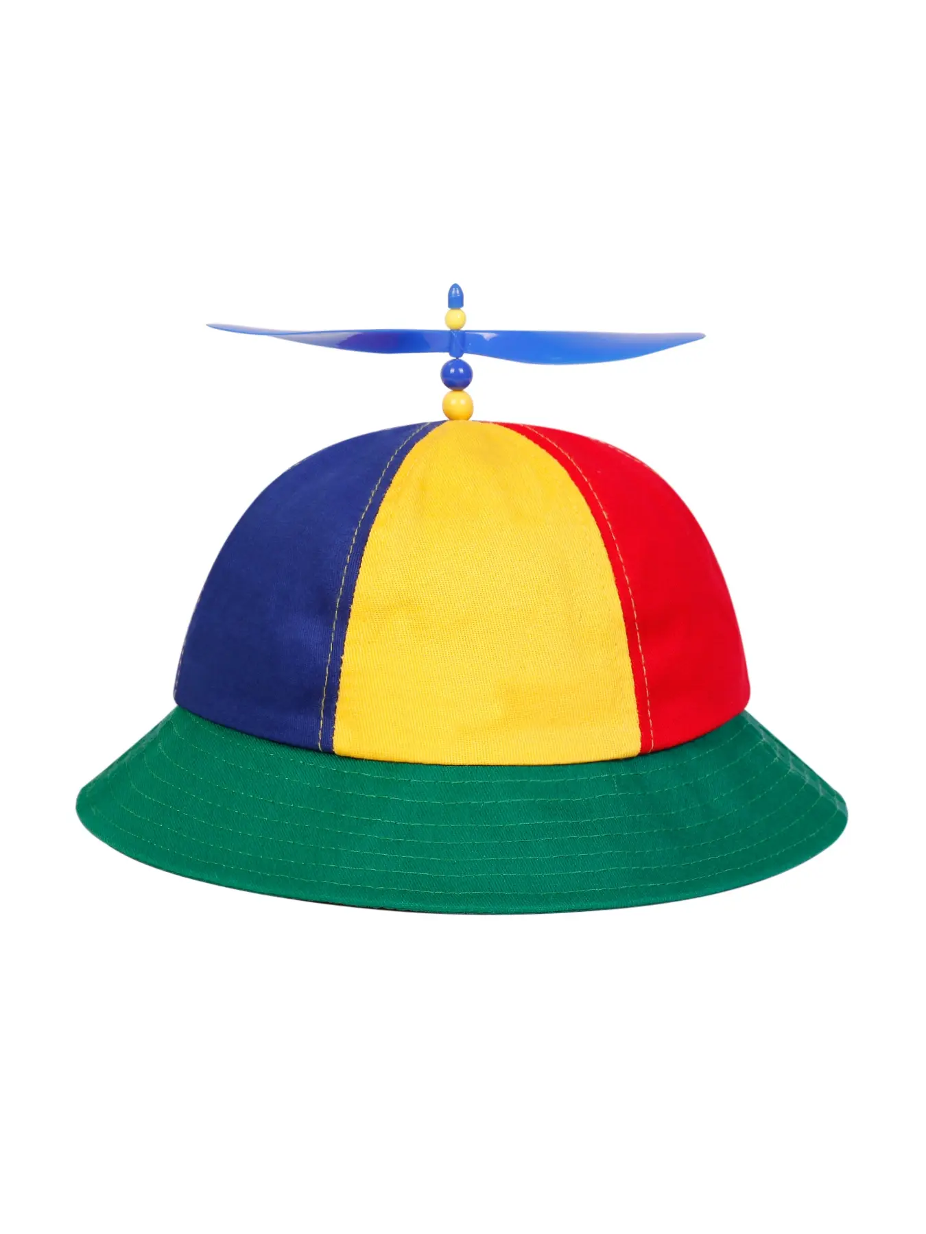Unisex Spiral Propeller Bucket Hat, Adjustable Sun Protection Casual Cap for Spring and Fall Outdoor Travel, Beach Sun Hat Adjustable Fit Hat