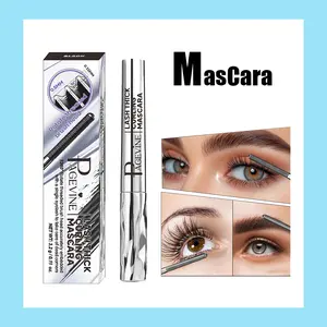 Tubing  Mascara, Rotating Threaded Brush Head for Separating & Shaping, Creates 3D Curled Lashes, All-Day Long-Lasting Wear, Waterproof & Sweat-Proof, Perfect for Daily Natural Looks & Special Occasions.