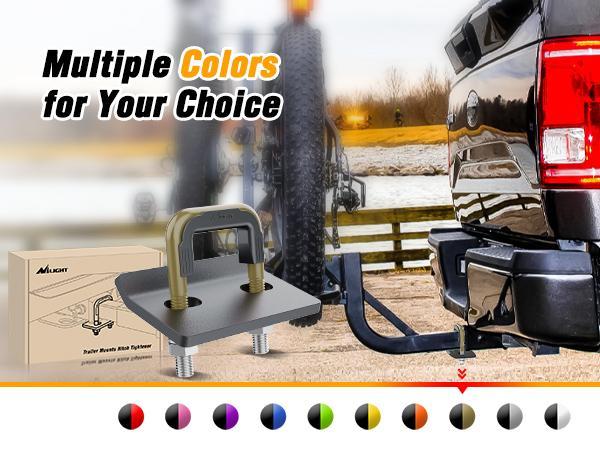 Nilight Trailer Hitch Tightener for 2 Inch Trailers Hitches Mount Anti Rattle Heavy Duty Steel with Rubber Cover Bronze U Bolt Matte Black Plate Electrophoresis Anti-Rust Triple Protective Nilight Trailer Hitch Tightener for 2 Inch Trailers Hitches Mount Anti Rattle Heavy Duty Steel with Rubber Cover Bronze U Bolt Matte Black Plate Electrophoresis Anti-Rust Triple Protective