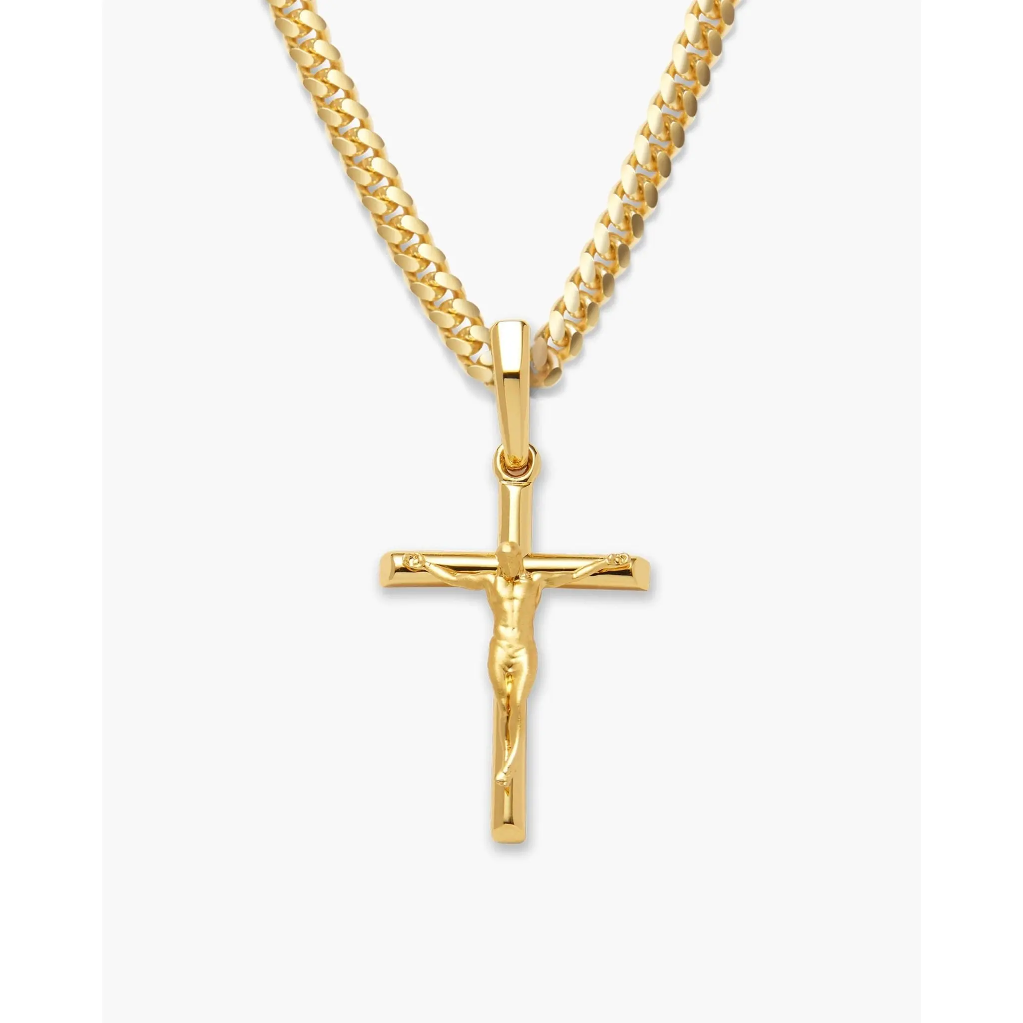 JAXXON Crucifix Pendant Gold - Chain Included