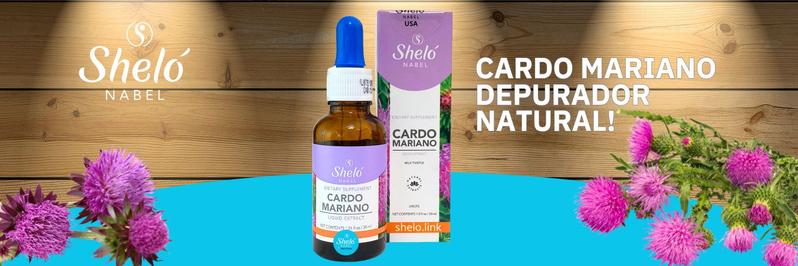 Shelo Nabel Cardo Mariano Higado Graso Milk Thistle Liquid Health Supplement - 1.0 fl oz. - Skincare