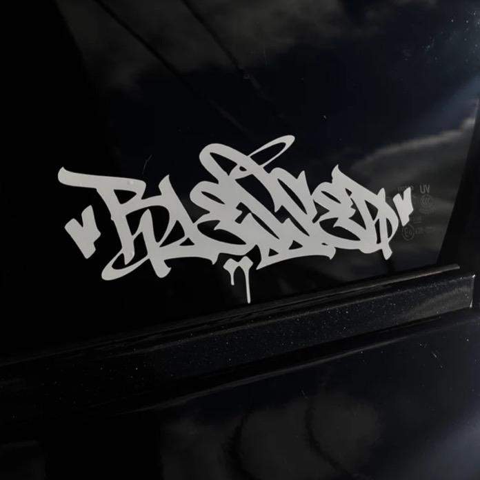 Blessed - Faith - Christian High Quality Vinyl Decal – Waterproof Sticker