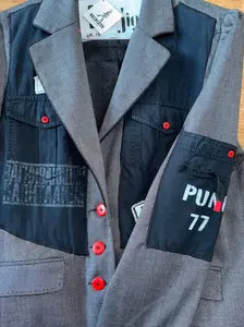 Punk 77 Jacket & Skirt Overlay