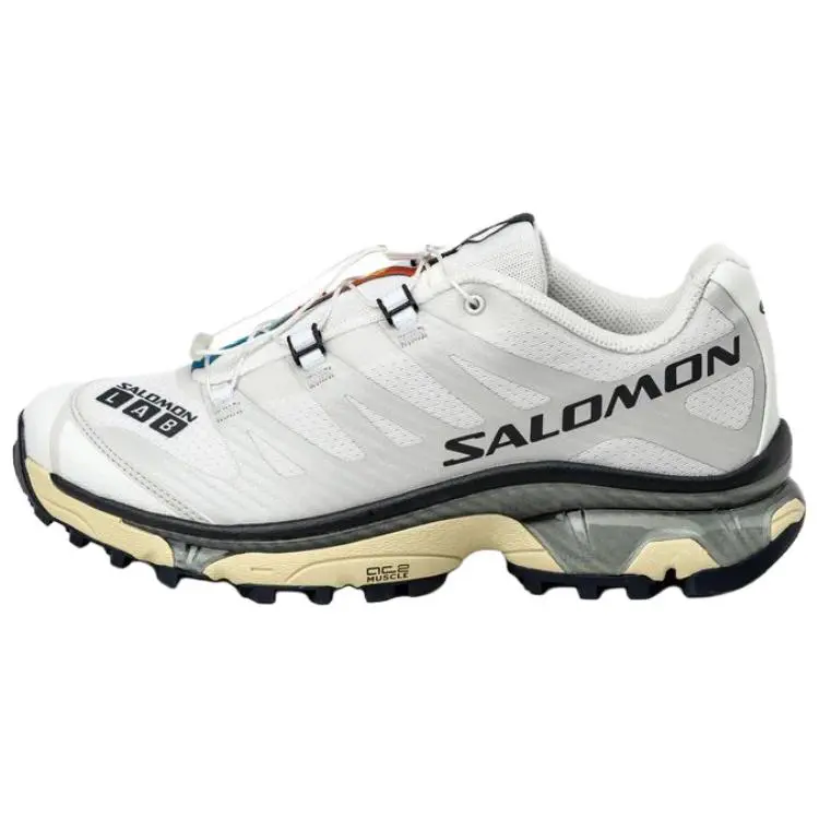 Salomon XT-4 OG Trail Running Sneakers - 'White Lunar Rock Night Sky' Color, XT-4 Model, Multi-Size, Sporty Look