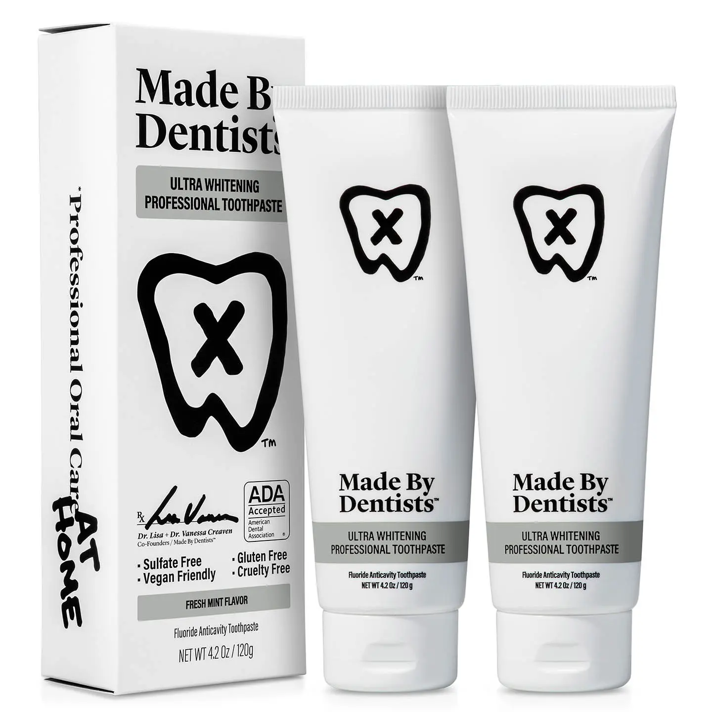 Made By Dentists Whitening Toothpaste | Daily Oral Care Formula for Clean & Fresh Feeling Smile | Enamel Care Support