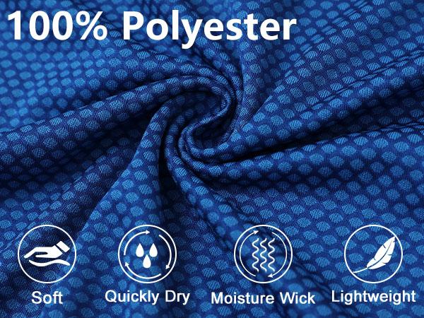 M MAELREG Men's Lightweight Stretch Golf Polo Shirt Quick Dry Breathable Scales Texture Jacquard Performance Top Short Sleeve Menswear