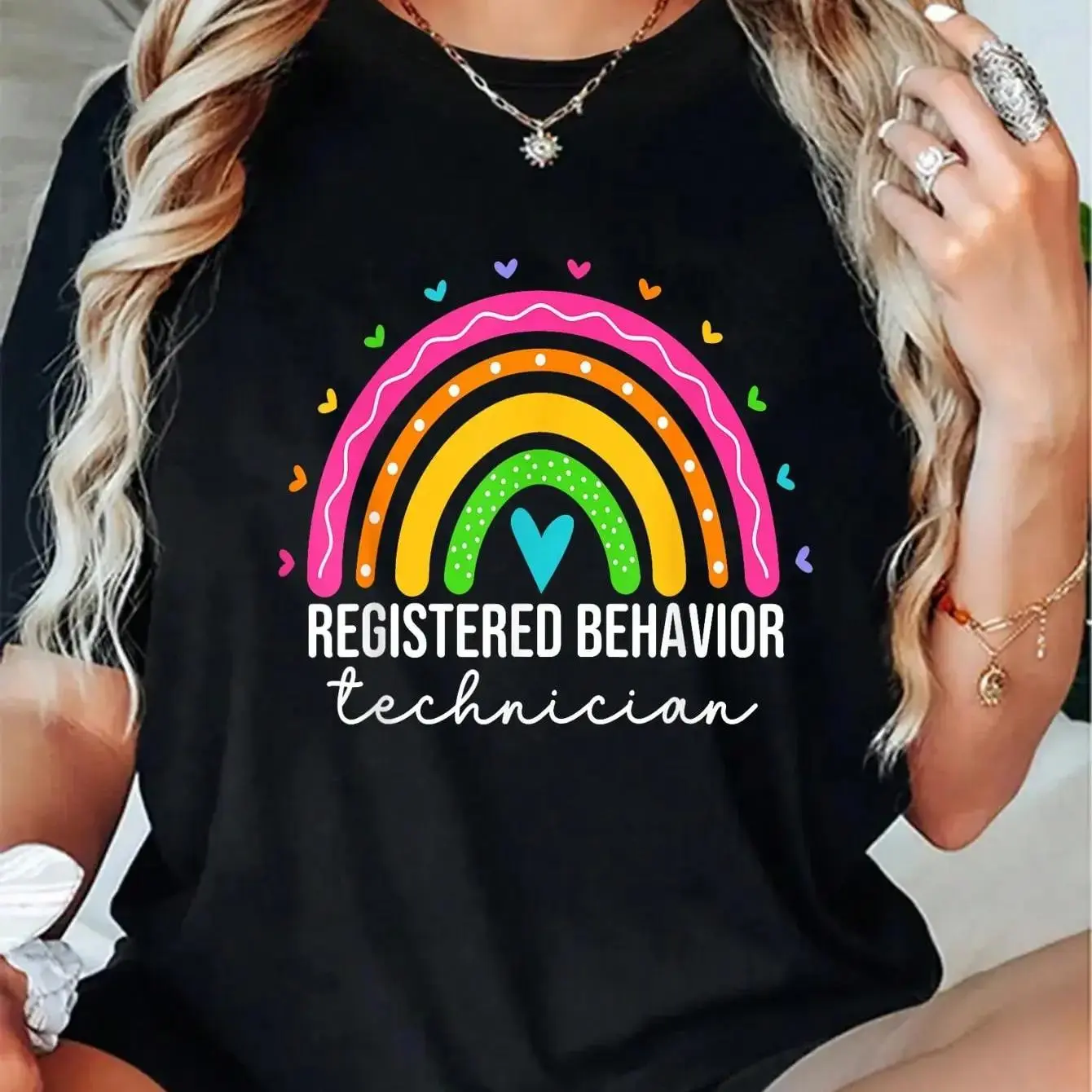 100% Cotton Registered Behavior Technician RBT Behavioral ABA Therapist T-Shirt