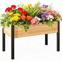 Metal Wood - 45.7"x22.8"x31.5"(Yellow)