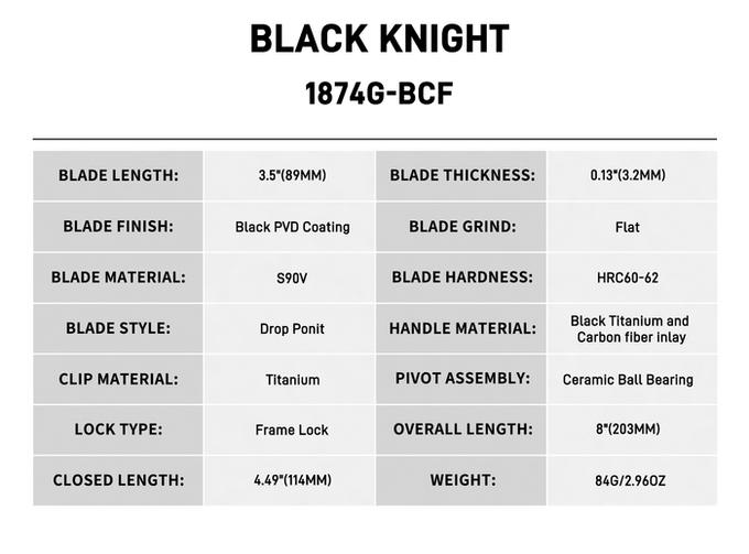 Artisan Cutlery Gambit Pocket Folding Knife with CPM S90V Steel Blade and Titanium Handle Design By Ray Laconico