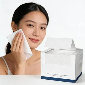 Clean Towel XL - 50pcs/box Ultra-Soft Bio-Based Disposable Face Towel for Home Bathroom & Outdoor Travel Absorbent Breathable for Improved Skin Health Clinically Proven  with camping