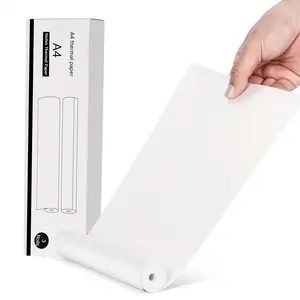 300 sheets of thermal paper rolls—available in US letter size (8.5x11 inches) and A4 size, with a total length of 6 meters. Compatible with various printer models.