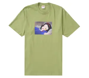 Supreme Snow White Tee Moss - M, XL